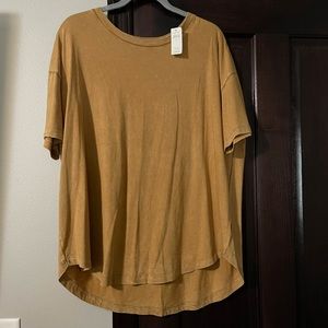 Distressed oversized Tee